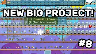 Collecting Paint Profit + STARTING NEW BIG PROJECT | RAOD TO BGL #8 | Growtopia