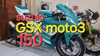 satu²nya suzuki GSX moto3 diindonesia