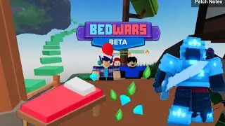 Playing bedwars with Blobbyrobs (my friend)