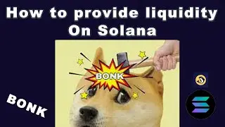 How to provide defi Liquidity on Solana