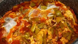 Yumurtalı Yeşil Fasulye Tarifi ✨🤗  #tarifler #video #yemektarifleri