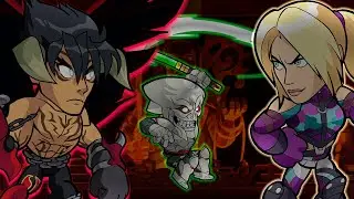 O NOVO CROSSOVER DO BRAWLHALLA COM TEKKEN ESTA INCRÍVEL!!!