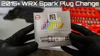 WRX Spark Plug Replacement - Track Prep!