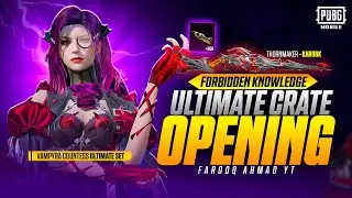 Forbidden Knowledge Ultimate Crate Opening | 🔥 PUBG MOBILE 🔥