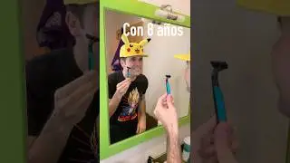 When you shave at different ages - Sergio Encinas