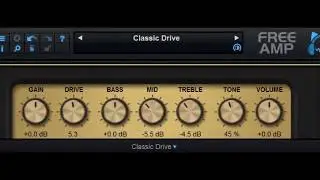 Blue Cat Audio BC Free Amp VST plugin - 3 Amp sims inspired by Fender, Marshall and Mesa/Boogie