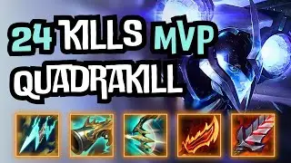 Insane Ad Kaisa Game 29 KDA | Season 14 | Full Gameplay | high elo