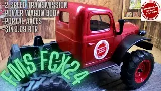 FMS FCX24 - 1/24 Micro Crawler with 2 Speed Transmission