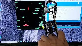 Space Invaders Using Blues and Accelerometer
