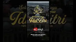 Minal Aidin Wal Faidzin, Mohon maaf lahir dan batin. Salam Ied 1 Syawal 1444 H. 2023 M #shorts