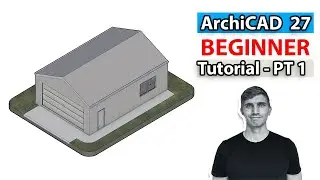 ArchiCAD 27: How to draw a Garage - Beginners workflow - Part 1