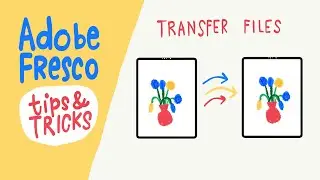How to Transfer files between 2 Adobe Fresco accounts