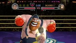 Punch-Out!! (Title Defense) Boss # 6: Bear Hugger (Rematch)