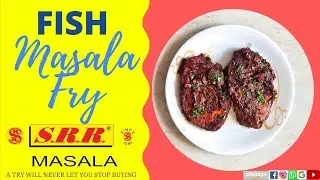 FISH MASALA FRY l SRR Masala l Easy to Cook l Tasty Recipe l Mangalore & Goa Fish Masala Fry l