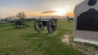 Gettysburg National Military Park at Sunrise | Gettysburg National Cemetery