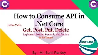 Rest API in Asp.Net Core Using HttpClient | Web API CRUD | .net core web api 