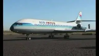 RC Caravelle EDF Airliner First Flight