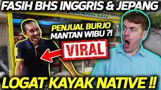 PENJUAL BURJO VIRAL !! KAGET PAS DENGAR BAPAKNYA FASIH BHS INGGRIS DAN JEPANG !!