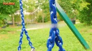 Качели резиновые на цепях