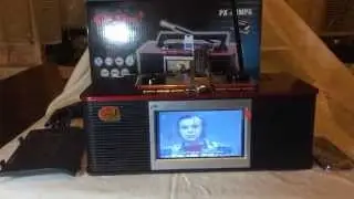 Магнитола видеоплеер бумбокс гибрид PuXing PX-48MP5