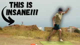 I'VE NEVER PLAYED A COURSE LIKE THIS!! | Mijas Disc Golf Course Europe Vlog #5