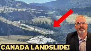 Massive Landslide in Canada Creates Dam that will Fail