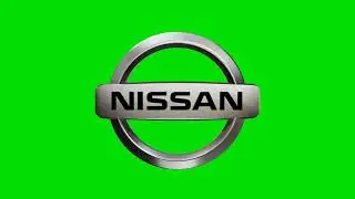 Nissan 3D Logo | Green Screen Background Video