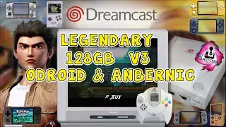 New LEGENDARY 128GB V3 ODROID & ANBERNIC   BATOCERA V30