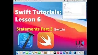 Switch in Swift | Swift Programming Language | Swift Tutorial 6 (Switch - Statements  3)