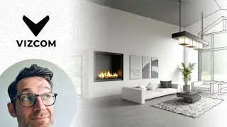 VizcomAI - Livingroom Sketch