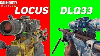 LOCUS VS DL Q33 COMPARISON| WHICH IS BETTER SNIPER? | CALL OF DUTY: MOBILE