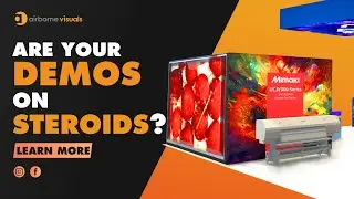 Trade Show Floor Demos on Steroids with LED Video Walls at Printing United Atlanta