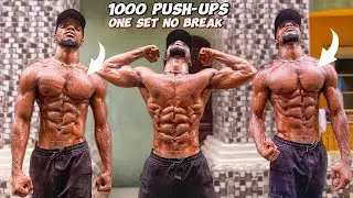 1000 Push-Ups One Set 38 Minutes of Pain