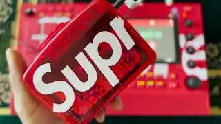 Making a Dusty Lofi Sample-based Hip-hop beat from cassette tape | Supreme Akai MPC Live II