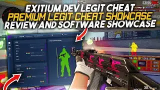 BEST CSGO LEGIT CHEAT | EXITIUM | CSGO CHEAT REVIEW + SHOWCASE