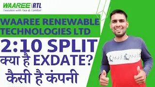 Waaree Renewable Technologies Share Split | Waaree Renewable Technologies Share Latest News | Split