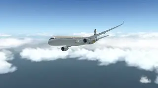 A350-1000 BUTTER LANDING #swiss001landing #buttertherunway