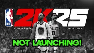 NBA 2K25 Not Launching/Not Loading/Black Screen/Crash to Desktop on PC FIX