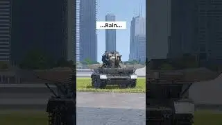 Rain in Open-top Tank😔