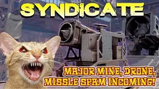 Syndicate 2: New Cab, Weapons [Major drone, missile and mine spam!!!]