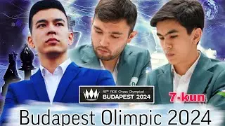 O'zbekiston vs Ukraina 7-bosqich o'yinlari natijalari. | Budapest Olimpic 2024