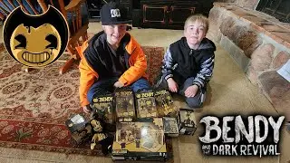 Unboxing New Bendy and the Dark Revival Toys!