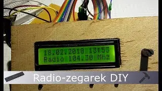 Radio-zegarek DIY