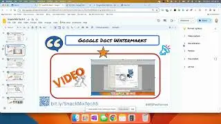 Google Slides Video Settings