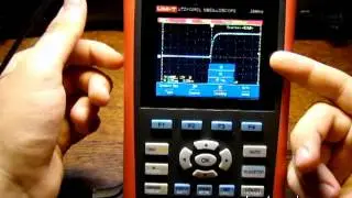 Обзор цифрового портативного осциллографа UNI-T UTD1025CL