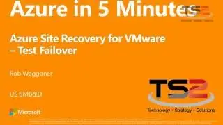 ASR VMW New Portal   Test Failover