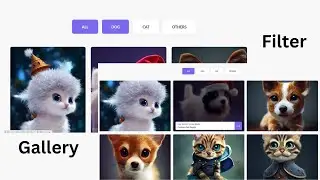 Image Gallery with Filter Using Only HTML and CSS | UI Kit |Filter Gallery | HTML and CSS Project