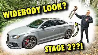 Rebuilding a WRECKED 2019 Audi RS3 From COPART (Part 10) Unitronic Stage 2 + Maxton Aero Kit! (EPIC)