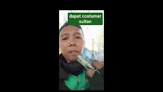 costumer kelebihan uang, rezeki driver ?