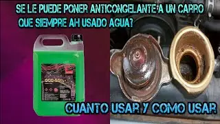 Can I use antifreeze in a car that has always used water? // Here's the answer // How much to use